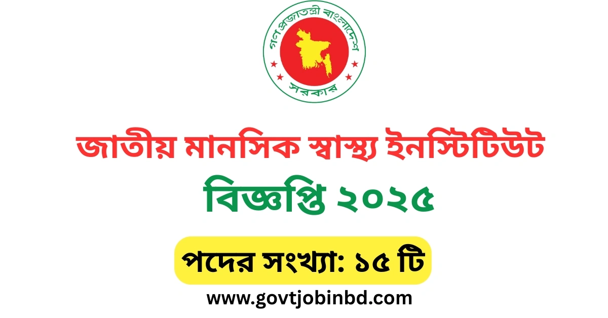 NIMHR job circular 2025
