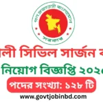 পটুয়াখালী সিভিল সার্জন কার্যালয় নিয়োগ ২০২৫