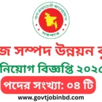খনিজ সম্পদ উন্নয়ন ব্যুরো নিয়োগ বিজ্ঞপ্তি ২০২৫