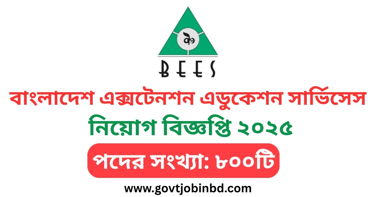 বিজ এনজিও নিয়োগ বিজ্ঞপ্তি ২০২৫