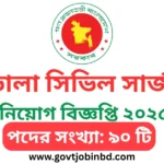 ভোলা সিভিল সার্জন নিয়োগ বিজ্ঞপ্তি