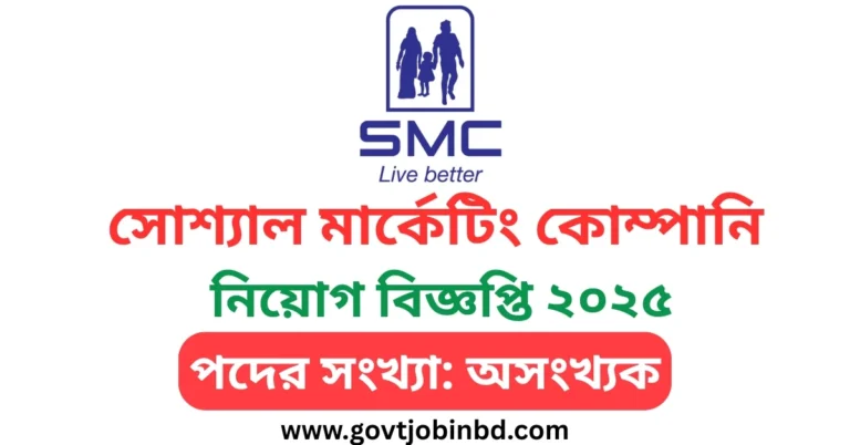 সোশ্যাল মার্কেটিং কোম্পানি নিয়োগ বিজ্ঞপ্তি