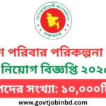 পরিবার পরিকল্পনা নিয়োগ