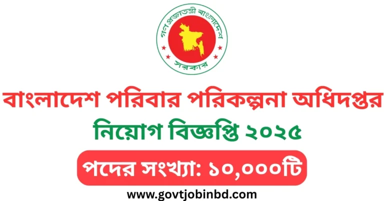 পরিবার পরিকল্পনা নিয়োগ