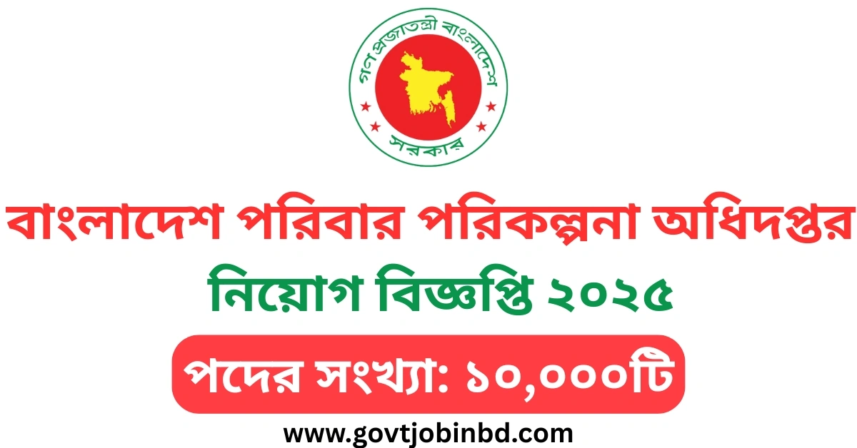 পরিবার পরিকল্পনা নিয়োগ