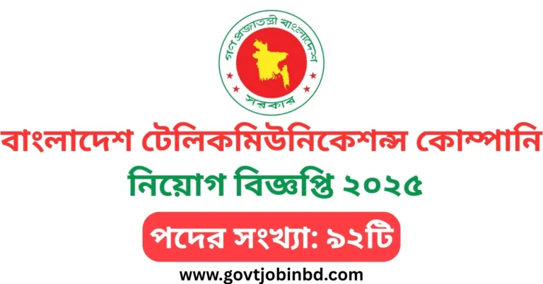 BTCL Job Circular