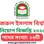JKKNIU job circular 2025