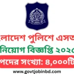 সিভিল সার্জনের কার্যালয় হবিগঞ্জ নিয়োগ