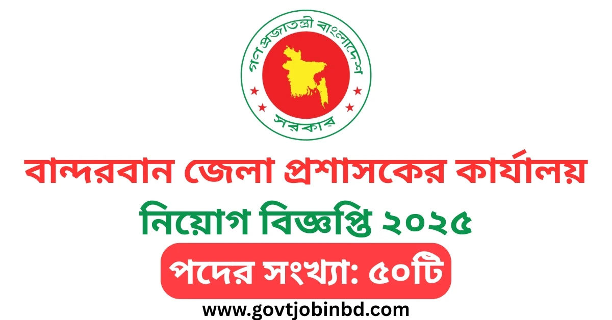 Bandarban Dc Office Job Circular