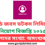 Bdjobs.com Limited job circular