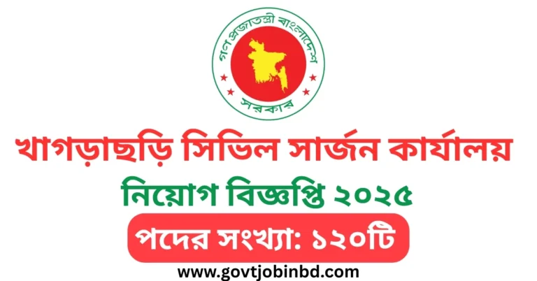 CS Khagrachari Job Circular