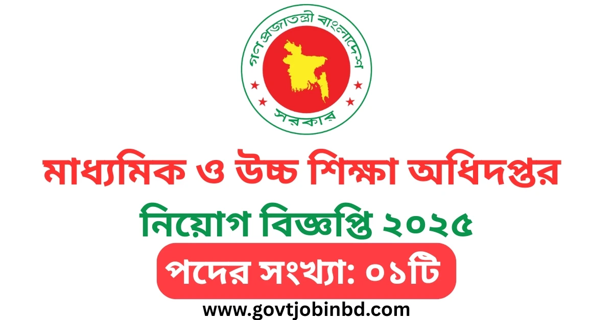 DSHE Job Circular
